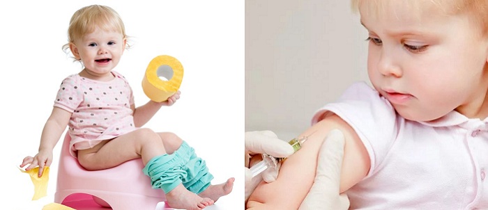 trẻ bị đi ngoài có tiêm phòng được không trẻ bị đi ngoài có tiêm phòng được không